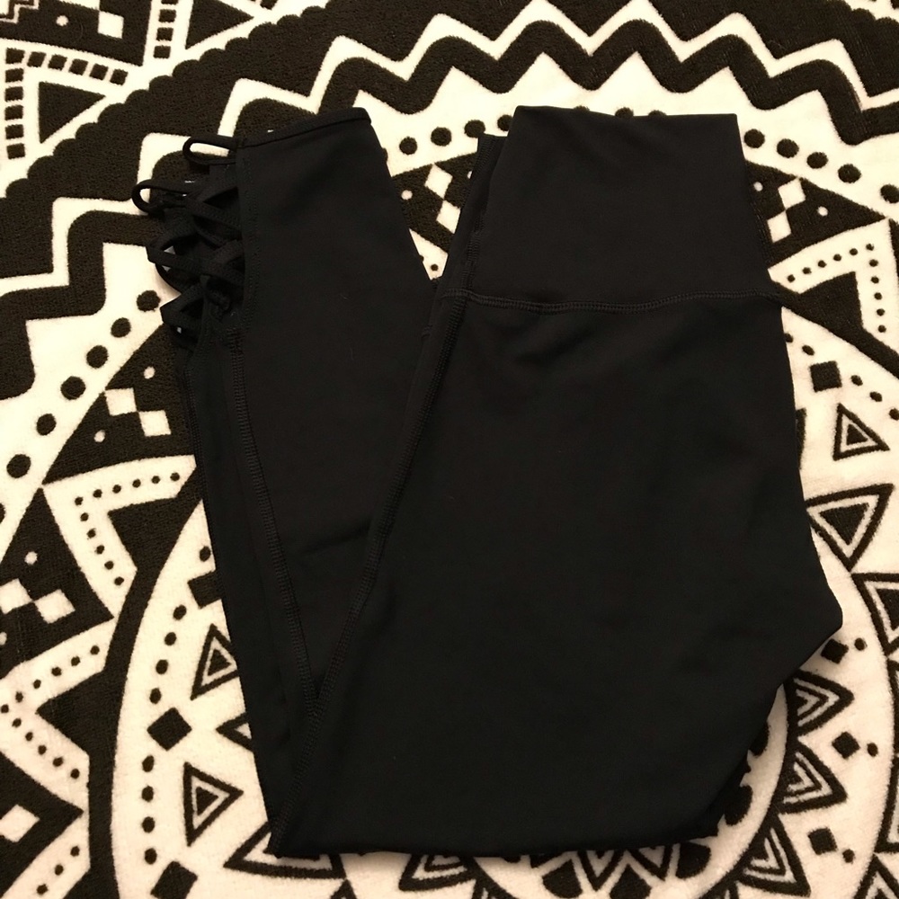 aerie high-rise cropped leggings